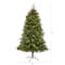 6ft. Pre-Lit Wellington Spruce Artificial Christmas Tree, Clear LED Lights